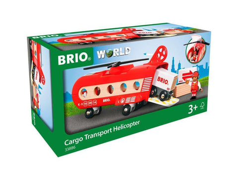 BRIO World Airport Cargo Transport Helicopter for Kids Age 3 Years Up - Aircraft