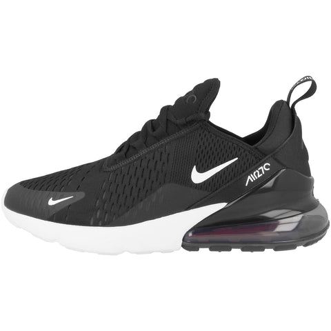 NIKE Men's Air Max 270 Sneaker, Black Black Anthracite White Solar Red 002, 10 UK