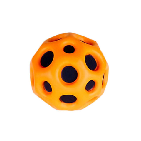 GALER Space Ball with Extreme High Bounce, Bouncy Balls Hole Ball with High Resilience, Mini Bouncing Ball Foam Balls, Space Toys for Kids Party Bag Gifts (Orange)