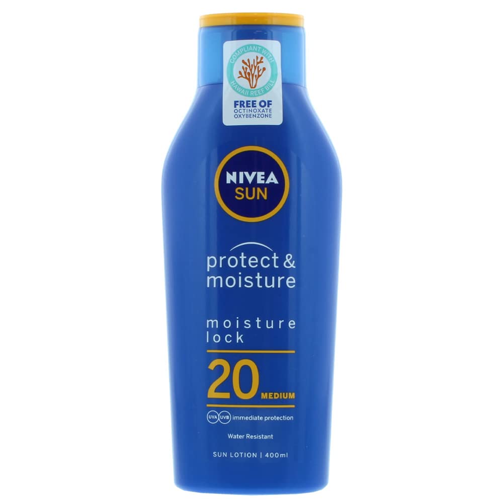 NIVEA SUN 400ML LOTION PROTECT & MOISTURE SPF20