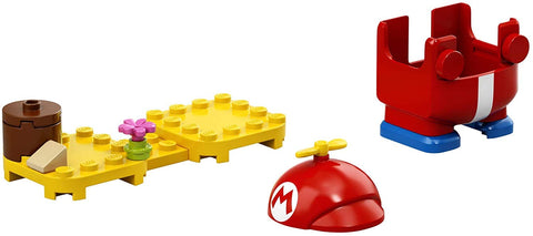 LEGO Super Mario Propeller Mario Power-Up Pack 71371; Awesome Toy for Kids to Power Up The Mario Figure in The Adventures with Mario Starter Course (71360) Playset (13 Pieces)