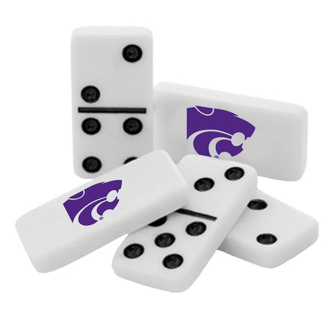 MasterPieces NCAA Kansas State Wildcats Collector Edition Double Six Dominoes