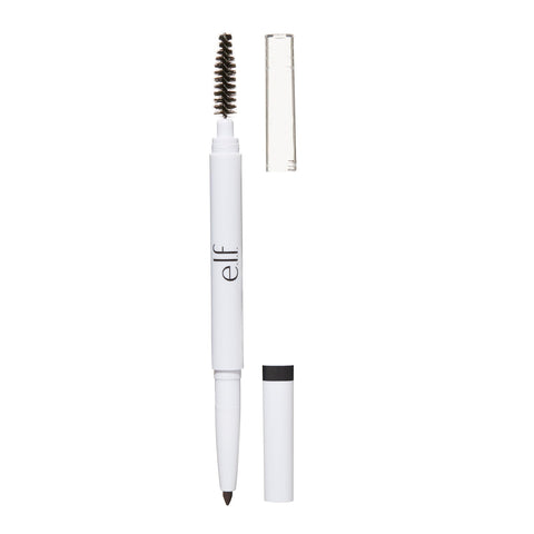 e.l.f. Instant Lift Brow Pencil, Dual-Sided, Precise, Fine Tip, Shapes, Defines, Fills Brows, Contours, Combs, Tames, Deep Brown 0.18g