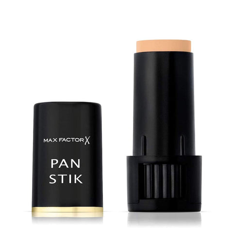 MAX FACTOR - Pan Stik Foundation - Rich Creamy Foundation, Smoothing Effect, Full Coverage, Dewy Skin Look - Normal To Dry Skin - 14 Cool Copper - 9g