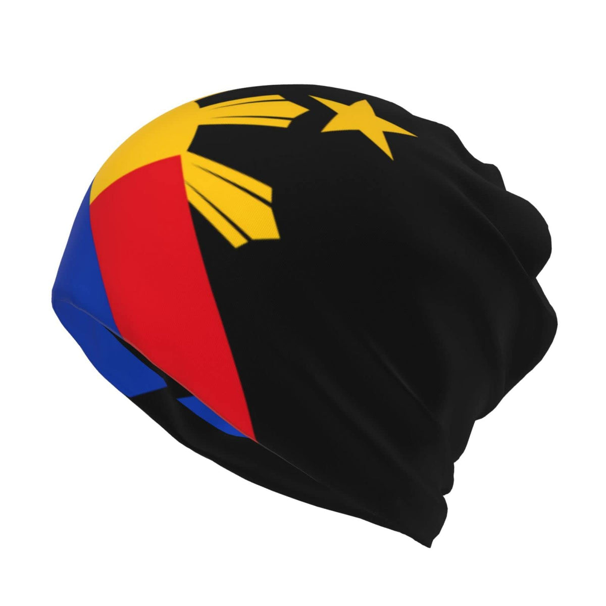 Cute Philippines Filipino Flag Beanie Hat Headwear Knit Beanie Scarf Head Wrap Cap for Women Men