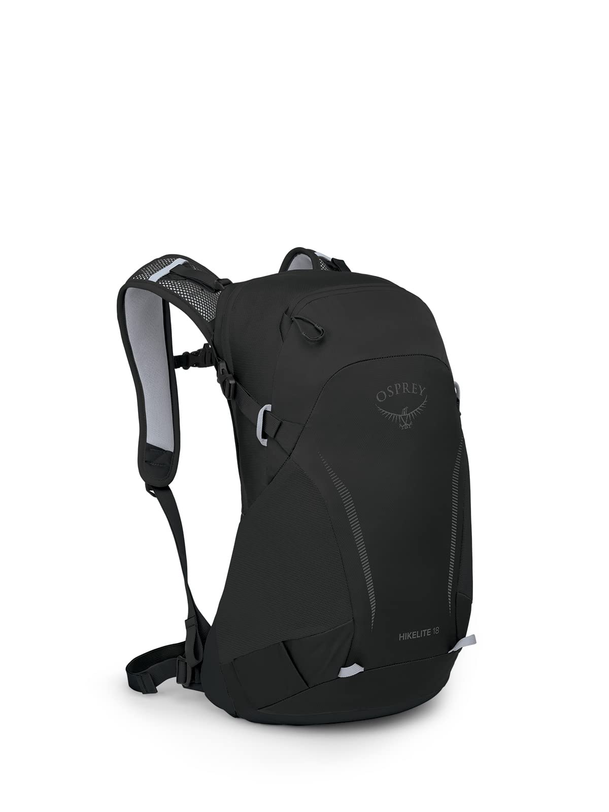 Osprey Hikelite 18L Unisex Hiking Backpack, Black