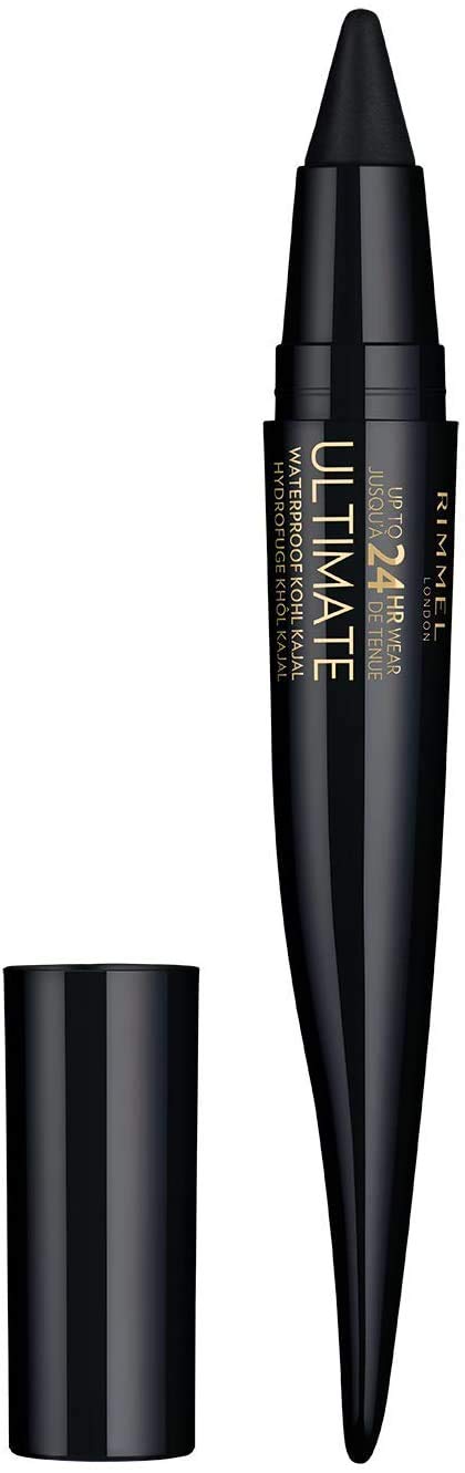 Rimmel Ultimate Kohl Kajal Eye Pencil And Liner, Black Obsidian