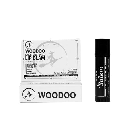 Woodoo Lip Lightening Lip Balm, Transparent, 5g