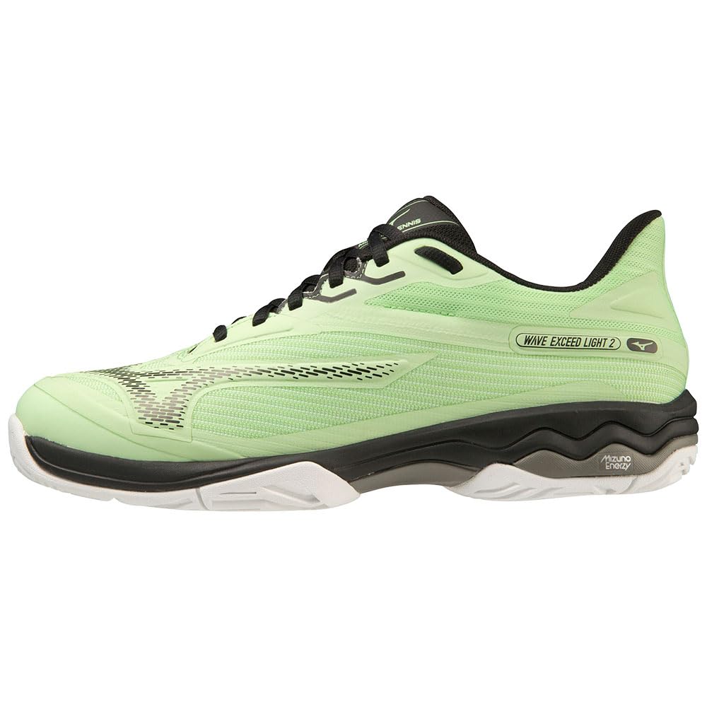 Mizuno Men's Wave Enforce Tour AC Tennis, PatinaGreen/Blck/Wht, 8.5 UK