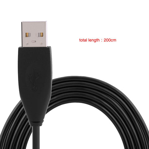 Richer-R USB Mouse Cable,2 Meters USB Mouse Line Wire Cable Replacement Repair Accessory with Material Provides Stable Performance. for Logitech MX518 Game Mouse