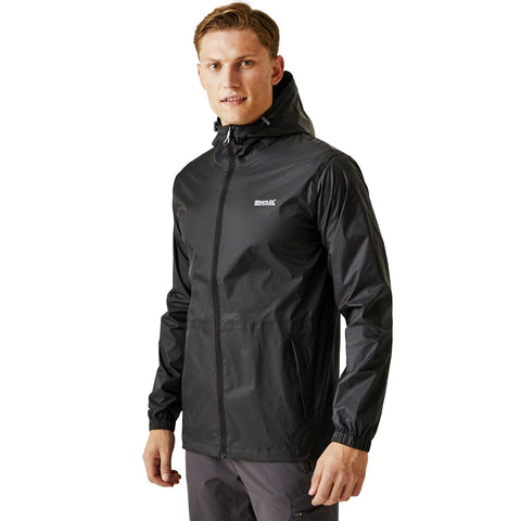 Regatta Mens Pack It Jacket Black 3XL