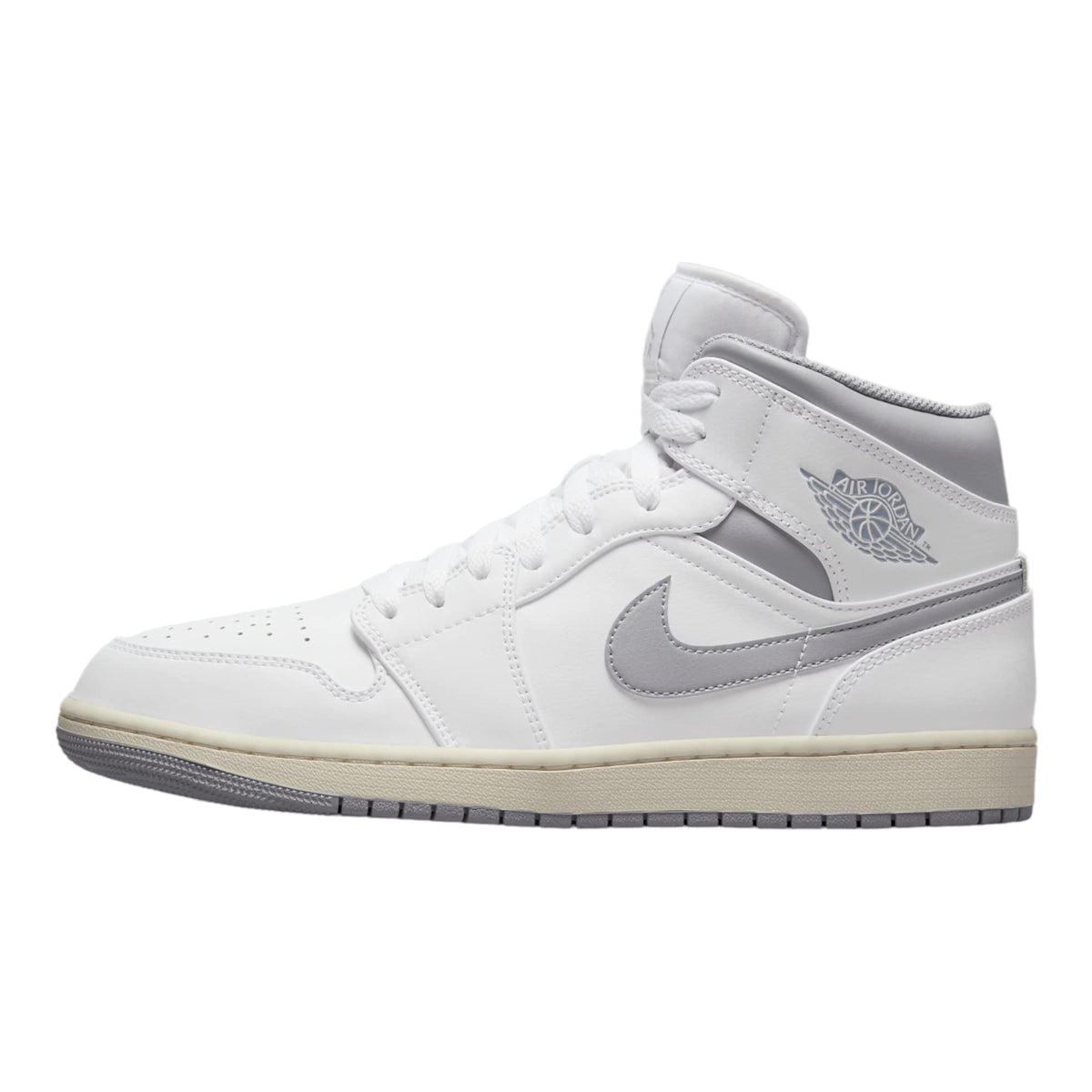 Nike Air Jordan Mid Men's Shoes White/Stealth 554724-135 8