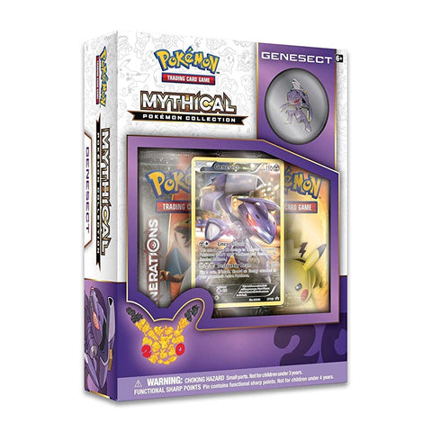 Pokemon TCG: Genesect Mythical Pin Collection