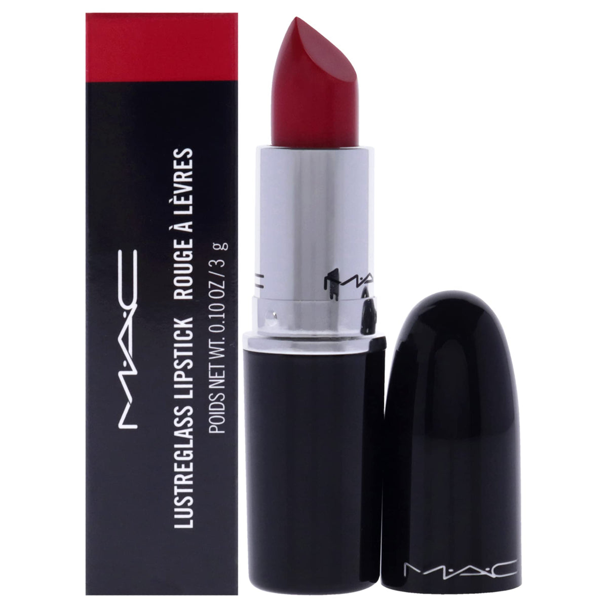 MAC Lustreglass Sheer Shine Lipstick - Midtone Fuchsia Lipstick Women 0.1 oz