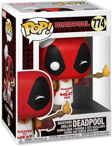 Backyard Griller Deadpool Pop #774 Pop Marvel Deadpool Vinyl Figure (Bundled with EcoTek Protector to Protect Display Box)