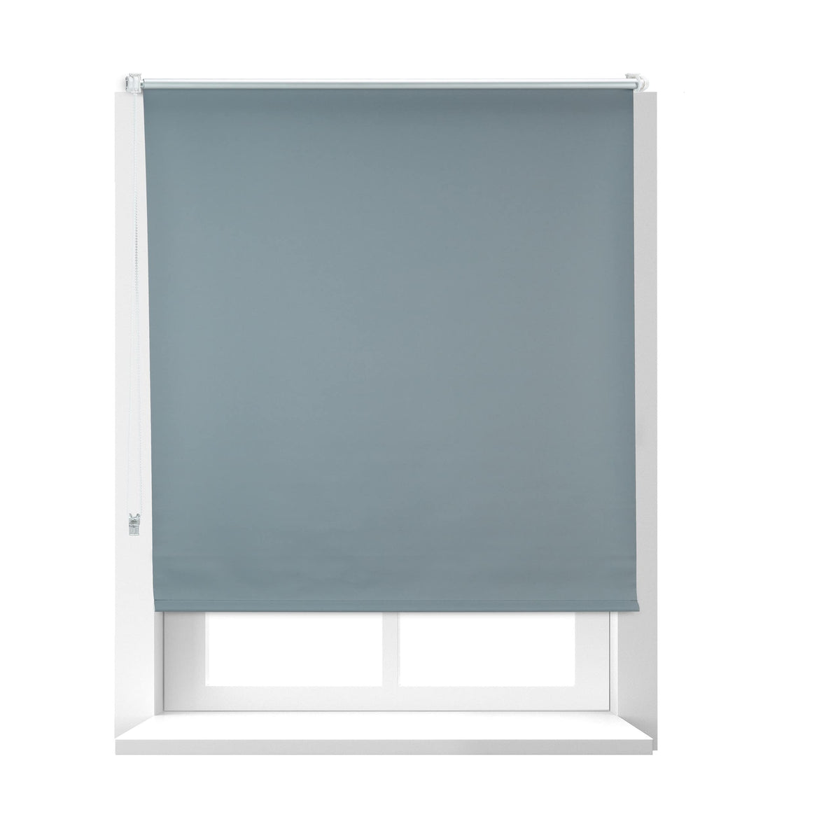 Relaxdays Darkening Blinds with Heat Protection, Thermal Roller, No-Drilling, Side-Pull Roller Blinds Klemmfix, 110 x 160 cm