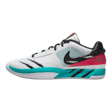 Nike Ja 1 Men's Basketball Shoes White/Black-Turbo Green FV5957-100 12