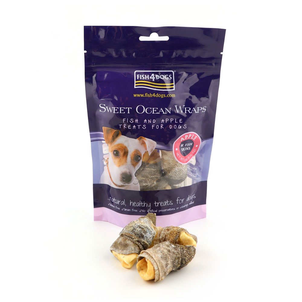 Fish4Dogs Sweet Ocean Wraps - 100g