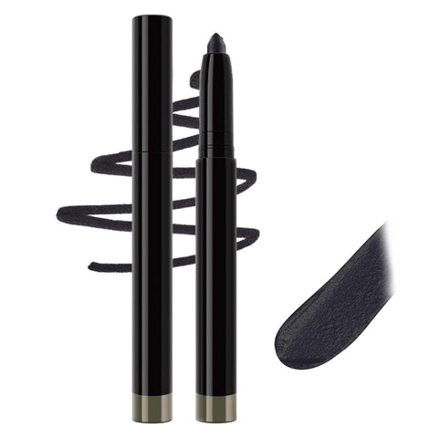 ZHISHUDL Black Eyeshadow Stick Eyeliner Pencil Matte Shimmer Cream Eye Shadow Makeup Stick Multi-Use Waterproof Eyeshadow Pen Eye Brightener Stick - 08