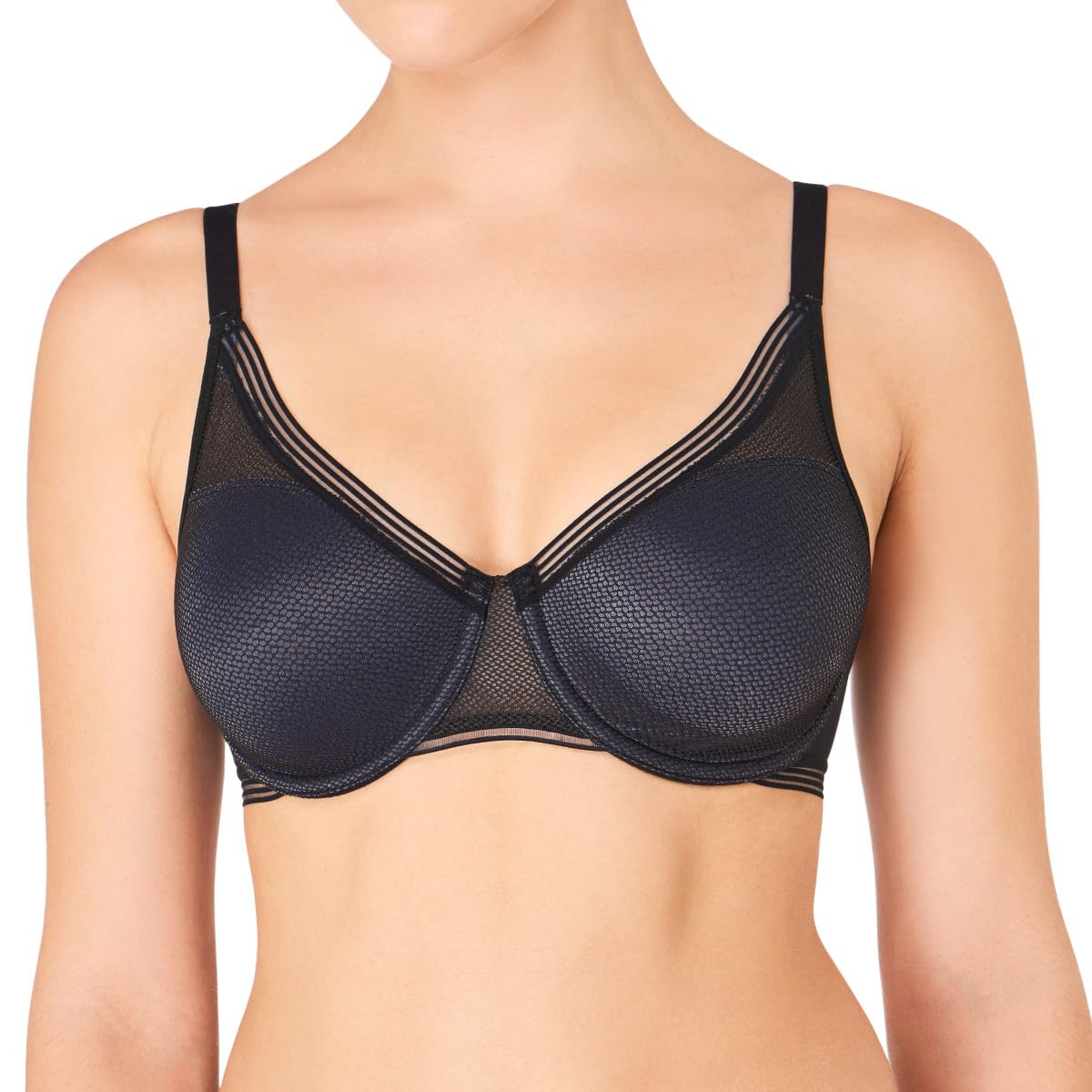 Triumph Women's Infinite Sensation Minimizer Bra, Black, 32D