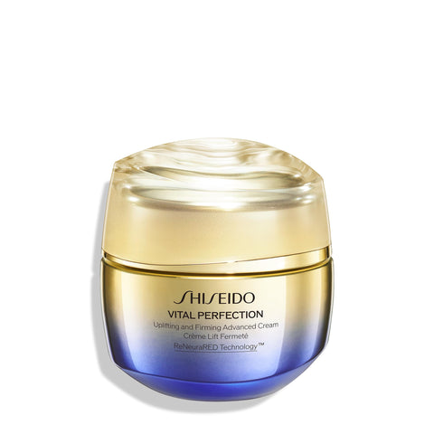 Shiseido Vital Perfection Uplifting and Firming Advanced Cream - 1.7 fl oz - Multi-Benefit Face Cream - Visibly Lifts & Firms