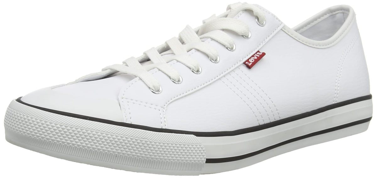 Levi's Men's Hernandez Sneaker, Regular White, Womens 10