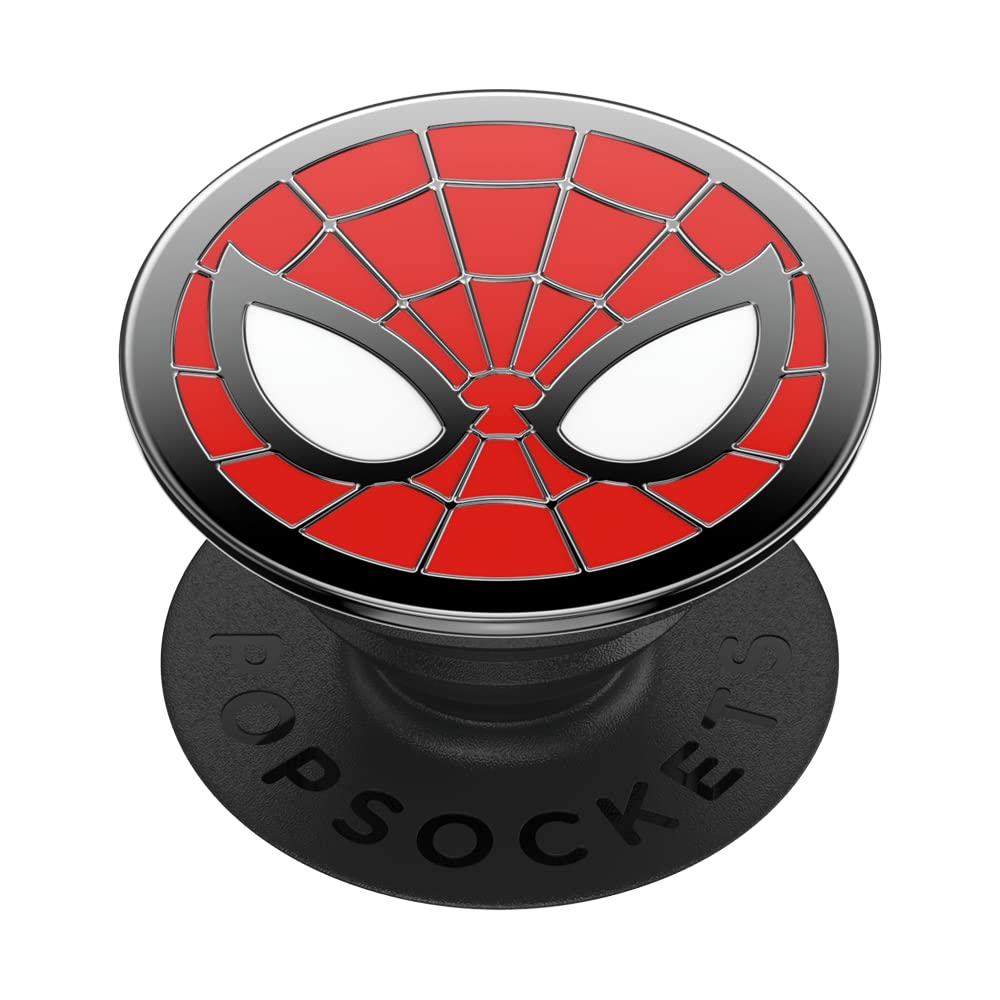 PopSockets Phone Grip with Expanding Kickstand, Marvel PopGrip - Spiderman Enamel