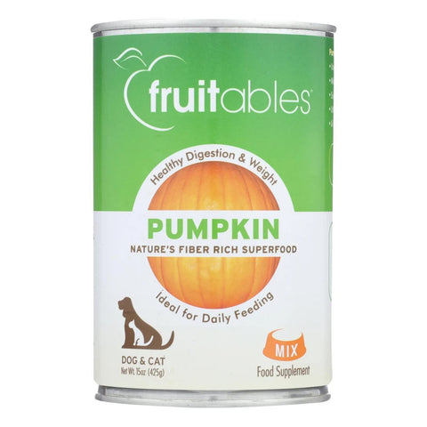 Fruitables, Pet Food Pumpkin, 15 Ounce