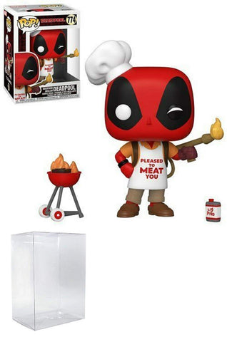 Backyard Griller Deadpool Pop #774 Pop Marvel Deadpool Vinyl Figure (Bundled with EcoTek Protector to Protect Display Box)