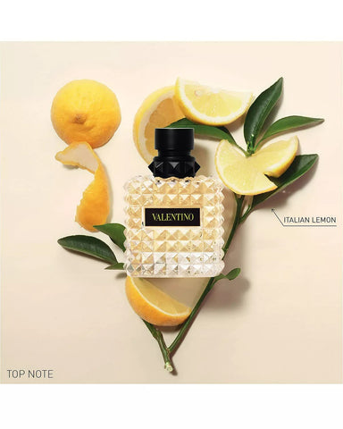 Valentino Donna Yellow Dream Born in Roma Eau De Parfum Spray For Women, 3.4 Ounce (New Launch 2021) (x-w2b-P770886845)