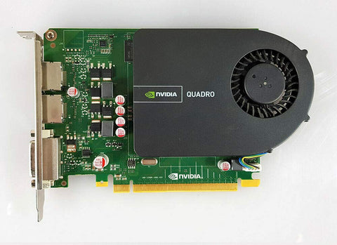 HP 671136-001 NVIDIA Quadro 2000 PCIe 2.0 x16 graphics card - With 1GB GDDR5 SDRAM memory