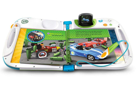 LeapFrog Leapstart Nursery: Mickey and The Roadster Racers Pit Crews to The Rescue Story Book (3D Enhanced)