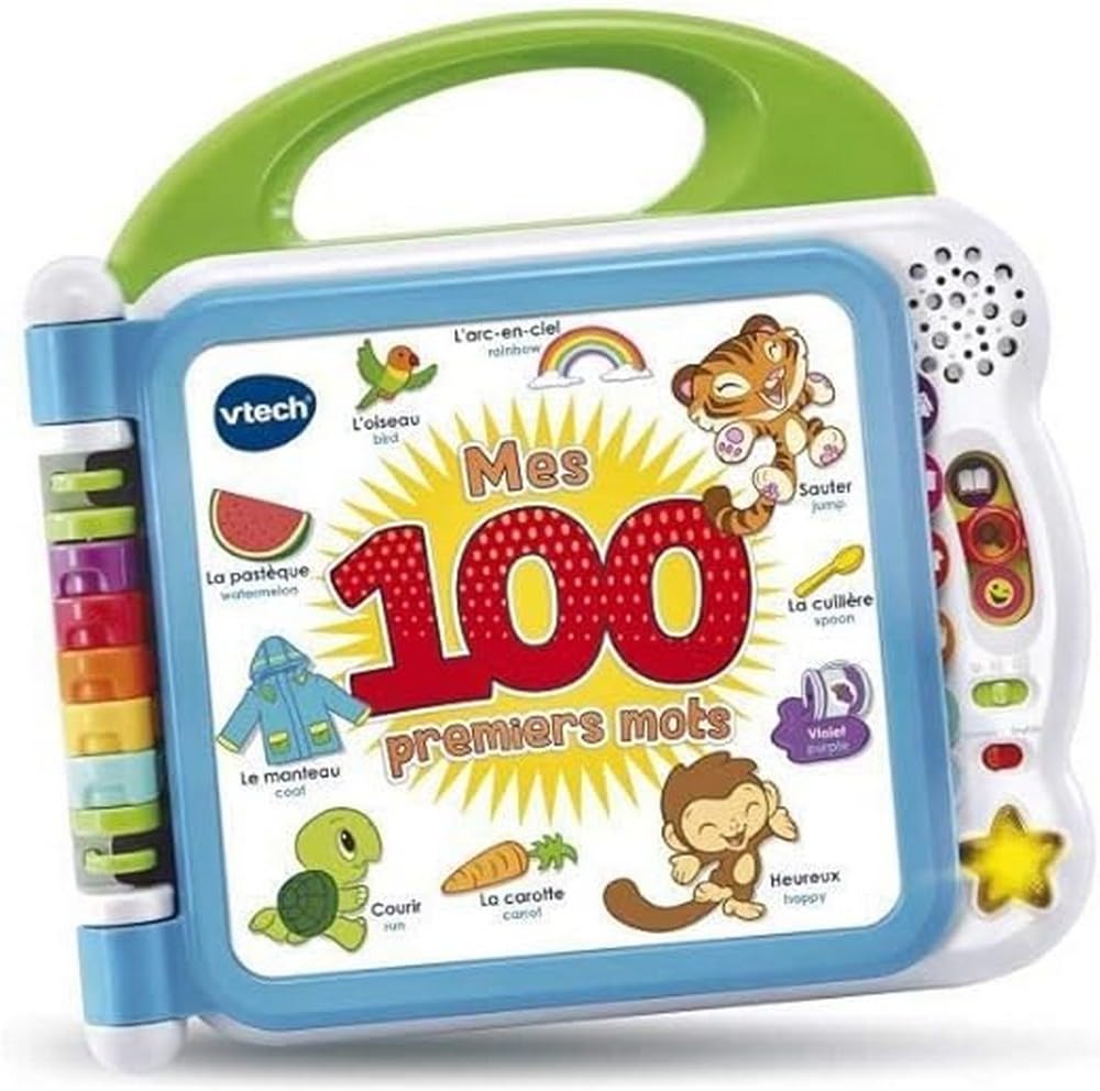 VTech 601505 Mon premier imagier bilingue Interactive Imager, Multicolored, Norme