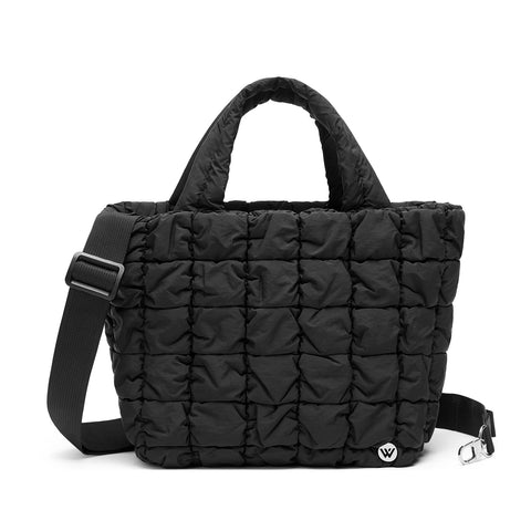 WESTBRONCO Small Puffer Bag Quilted Crossbody Bags for Women Puffy Purse Nylon Shoulder Handbag with Adjustable Strap