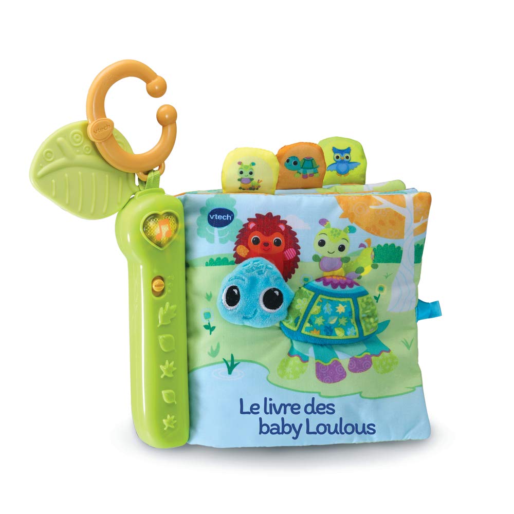 VTech - Toudoux des Loulous - Baby Book in Fabric / 6 Months - 3 Years - French Version