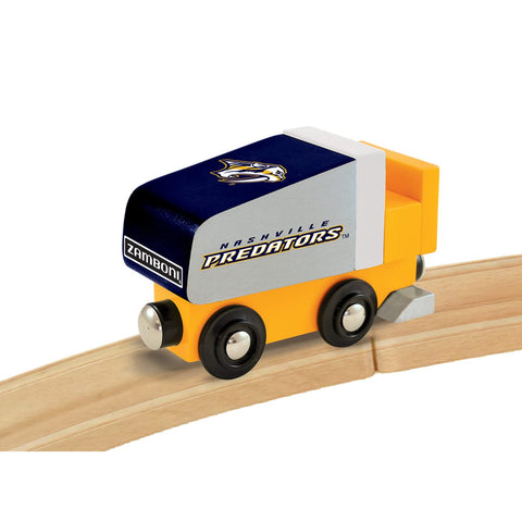 MasterPieces NHL Nashville Predators Real Wood Toy Train Zamboni