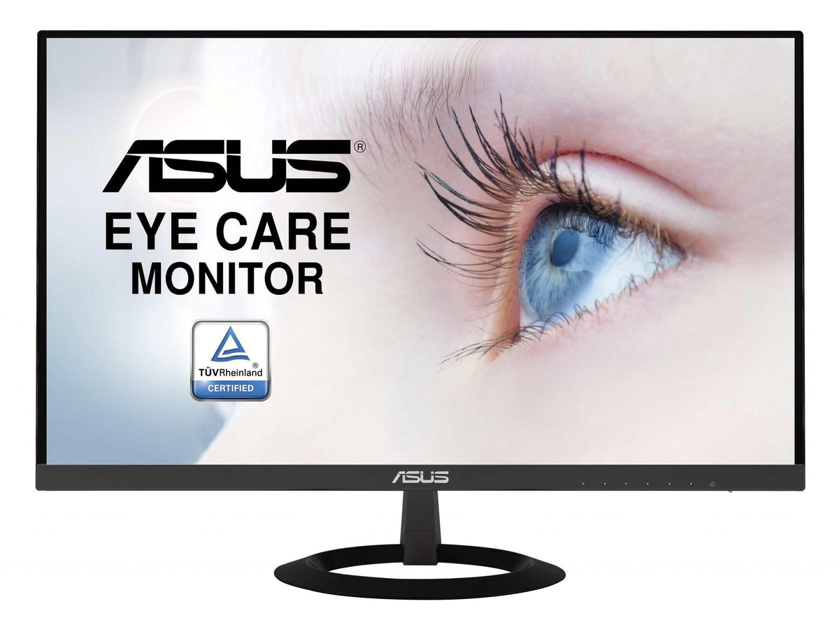 ASUS VZ239HE 23 Inch Monitor, FHD (1920x1080), IPS, Ultra-Slim Design, 75Hz, HDMI, D-Sub, Flicker free, Low Blue Light, TUV certified