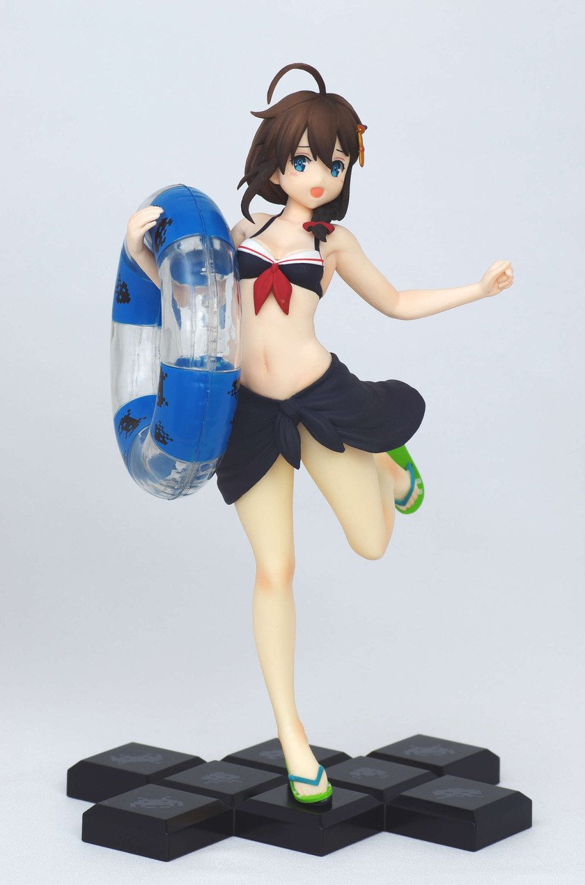 Taito 7" Kantai Collection: Kancolle: Shigure Kai Ni Space Invaders Collaboration Figure