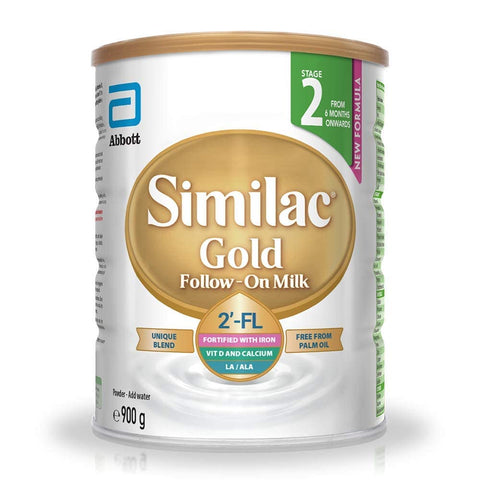 Similac Gold Palm Oil Free Follow on Milk, 900 g