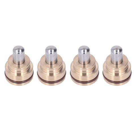 Joystick Pusher Control Valve,4 Pcs Joystick Pusher Control Valve High Hardness Good Sealing Excavator Replacement Handle Joystick Valve for CAT E200B