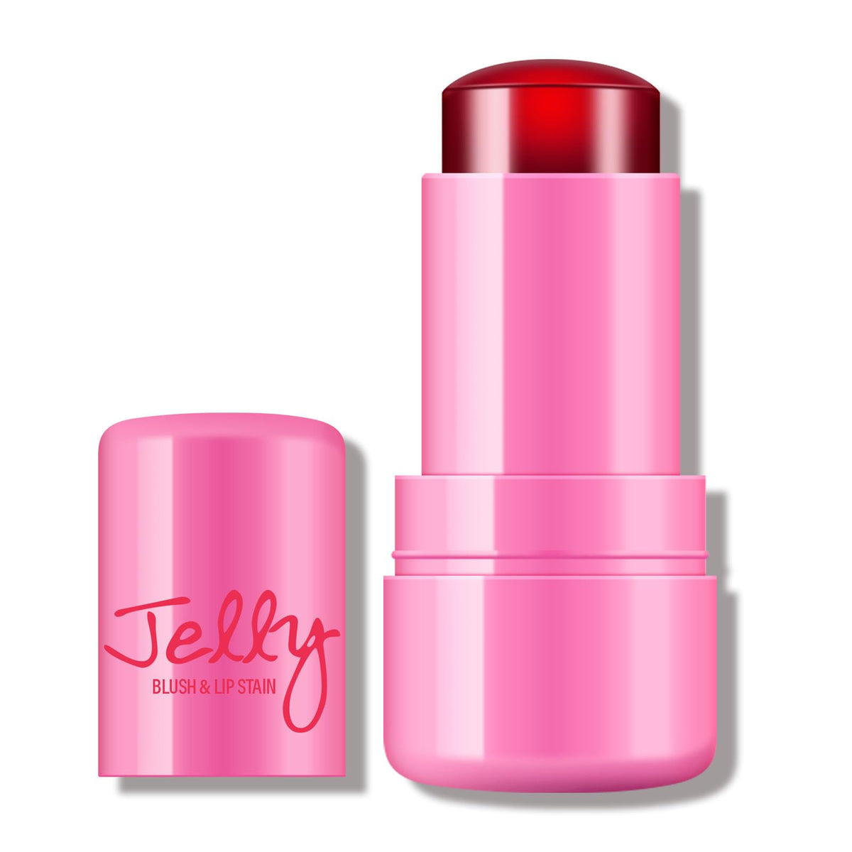 KYDA Water Jelly Tint Blush, Pink, Jelly Tinted Makeup Stick, for Lips and Cheek Stain, Buildable Watercolor Finish, Lasting Moisturising