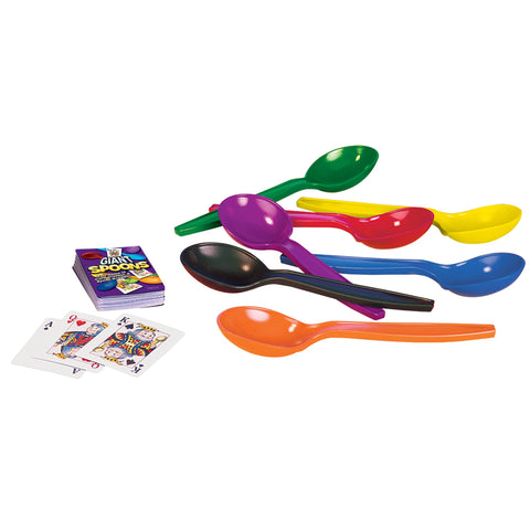 Giant Spoons - The Classic Game With Giant Spoons Included! - For Ages 7+ - 3-6 Players