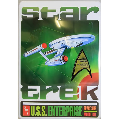 Star Trek Classic Enterprise in Tin Box Model Kit