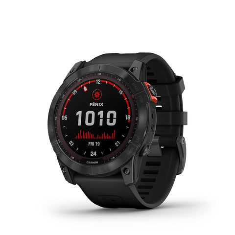 Garmin fÃƒÆ’Ã†â€™ÃƒÂ¢Ã¢â€šÂ¬Ã…Â¾ÃƒÆ’Ã‚Â¢ÃƒÂ¢Ã¢â‚¬Å¡Ã‚Â¬Ãƒâ€¦Ã¢â‚¬Å“nix 7X SOLAR, Large Multisport GPS Smartwatch, Solar Charging, Advanced Health and Training Features, Touchscreen and Buttons, Ultratough Design Features, Up to 37 days battery life, Black