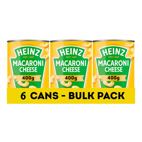 Heinz Macaroni Cheese Pasta, 400 g (Pack of 6)