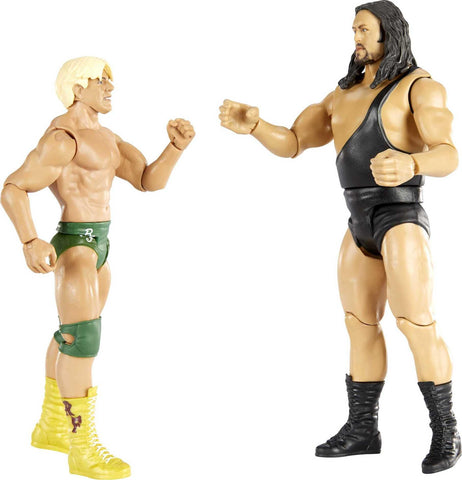 WWE The Giant vs Ric Flair Championship Showdown 2-Pack 6-in / 15.24-cm Action Figures Monsters of the Ring Battle Pack for Ages 6 Years Old & Up