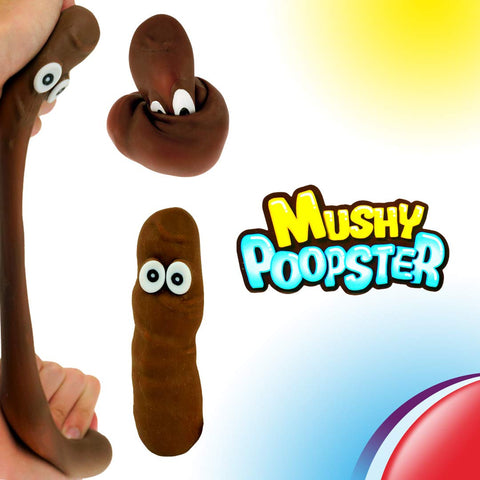 JA-RU Squishy Stretchy Fake Poop Toy (6 Squeeze Toy) Funny Poop Fidget Toys for Kids. Stress Relief Sensory Toys. Bulk Party Favors, Weird Stuff, Prank & Gag Gifts. 6448-6p