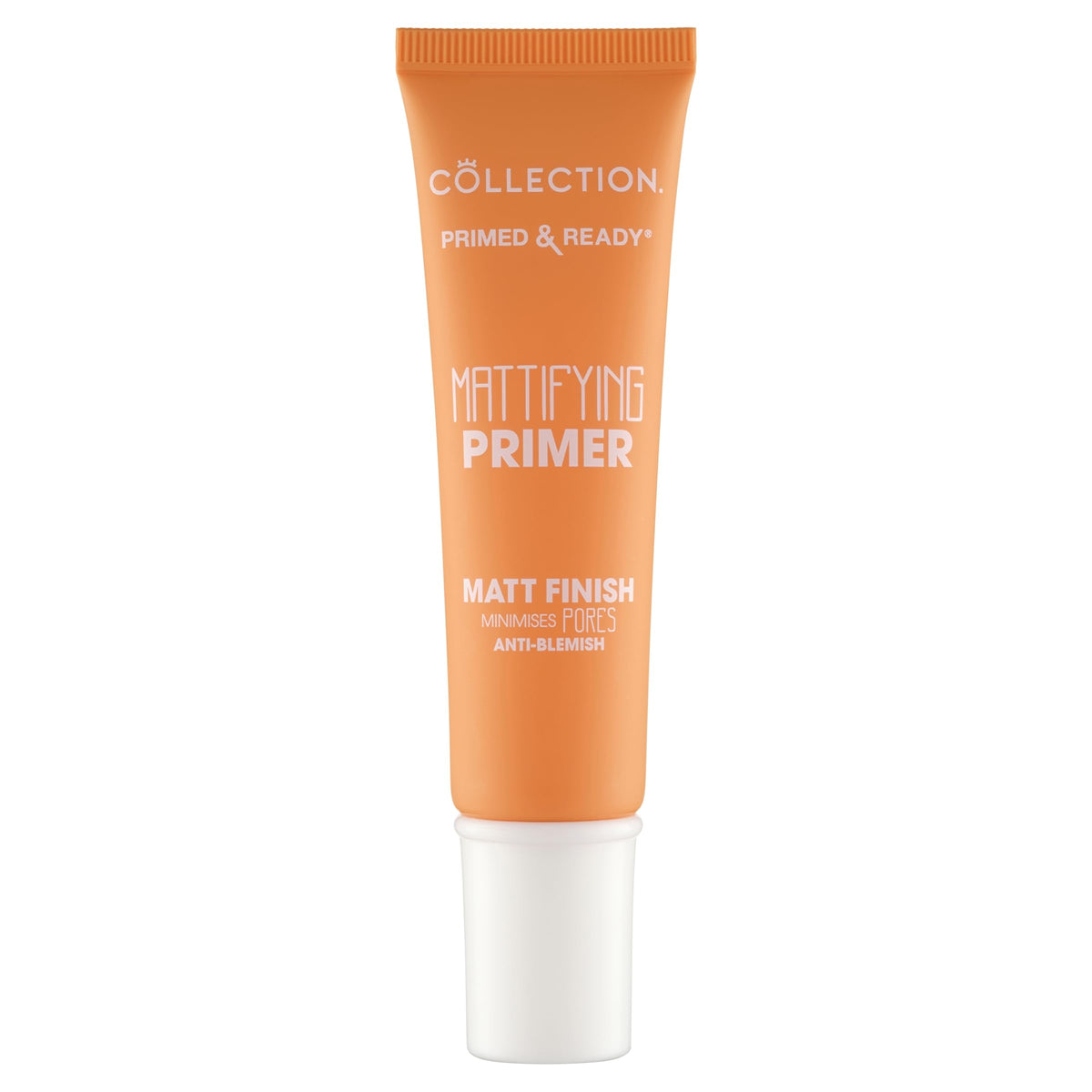 Collection Cosmetics Primed and Ready Mattifying Pore Minimiser, Matte Facial Primer For Dry Skin, 25ml, Transparent