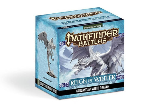 Pathfinder Battles: Reign of Winter - Gargantuan White Dragon