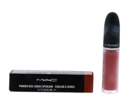 MAC Powder Kiss Liquid Lipcolour Lipstick - 989 Mull It Over (Dirty Peach) - 0.17 fl oz / 5 mL